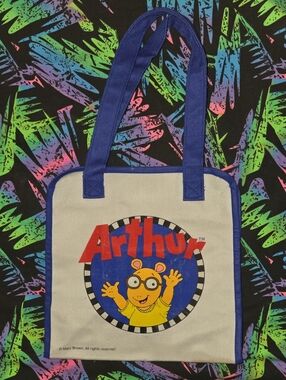 VTG Marc Brown Arthur Canvas Tote Bag